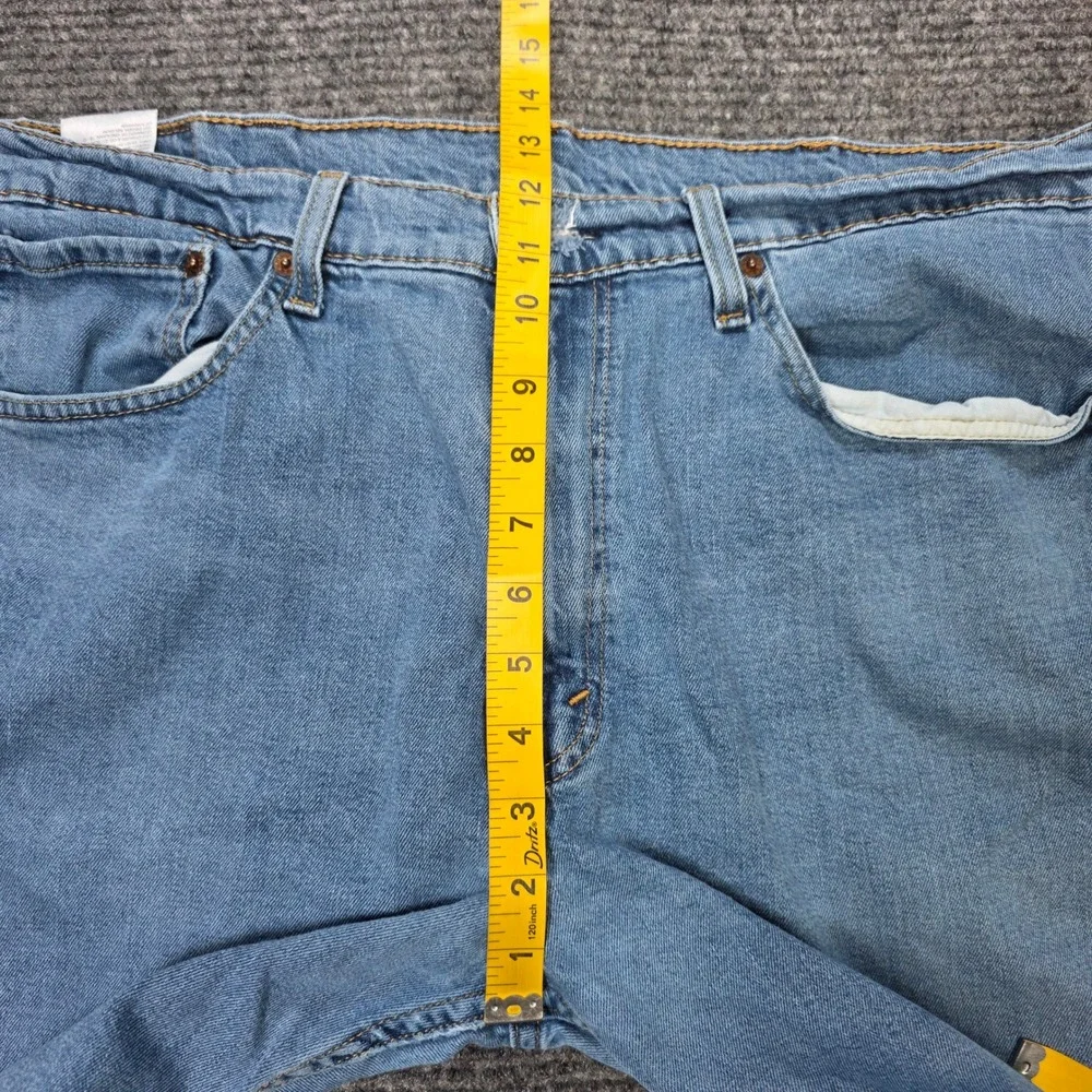 Levis 505 Regular Fit Jeans Men's Size 38x30 Bkue Medium Wash Straight Leg Denim